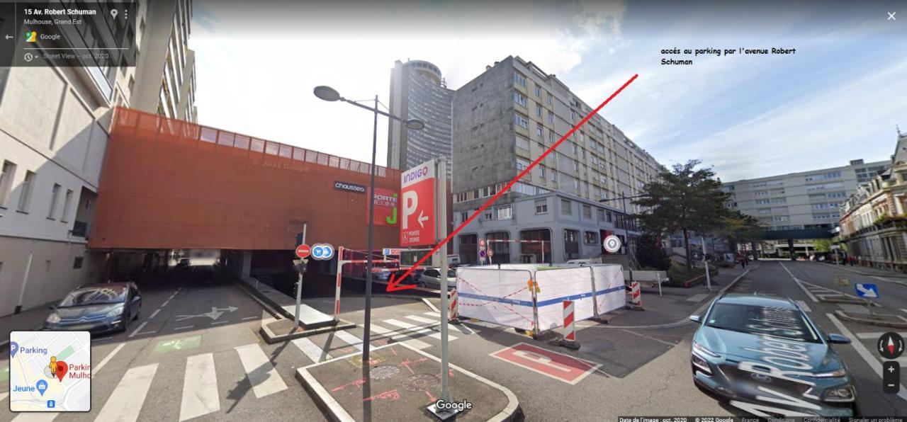 شقة Tour De L'Europe, En Plein Centre Avec Parking. مُلووز المظهر الخارجي الصورة